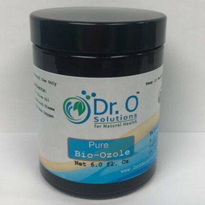 Bio-Ozole PURE Fully Ozonated Organic Olive Oil (6.0 fl. oz. Glass Jar)
