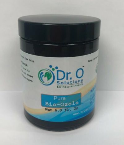 Bio-Ozole PURE Fully Ozonated Organic Olive Oil (6.0 fl. oz. Glass Jar)