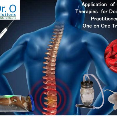 Ozone Therapies Applications Training for Doctors & Practitioners and General Users