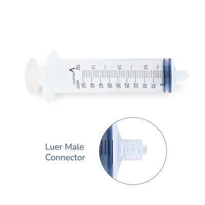 50cc  Syringe with Silicone Plunger