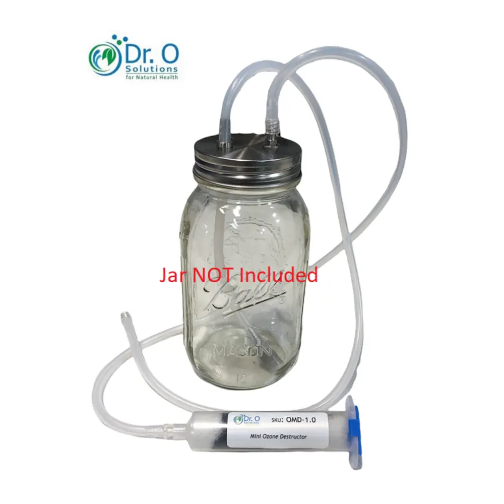 Water Ozonation Kit for Small (Regular Neck) Mason Jar