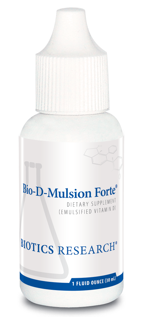 Bio-D Mulsion Forte Vitamin D3, Strengthens Bones, Supports The Immune System, Cardiovascular System1oz