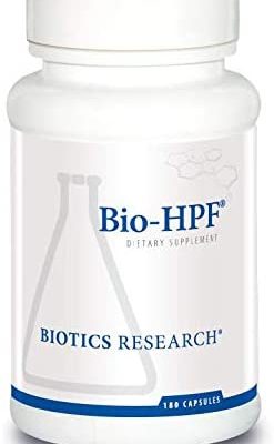 Bio-HPF Gastric Support, Healthy Digestion, Fosters Microbial Balance, Soothing. Supports Gastric Mucosa 180 Caps