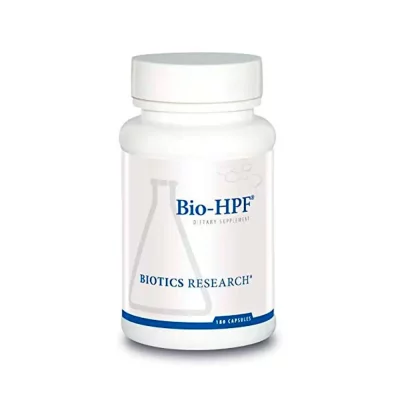 Bio-HPF Gastric Support, Healthy Digestion, Fosters Microbial Balance, Soothing. Supports Gastric Mucosa 180 Caps