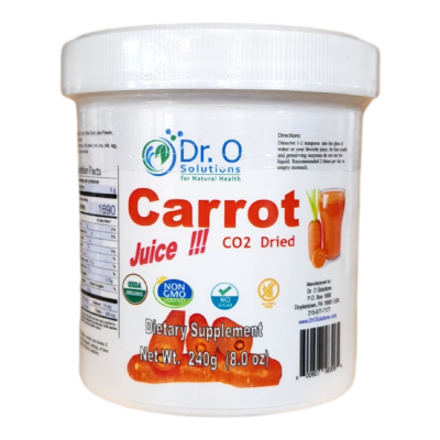 Organic Carrot Juice Powder, 8 oz (240g)