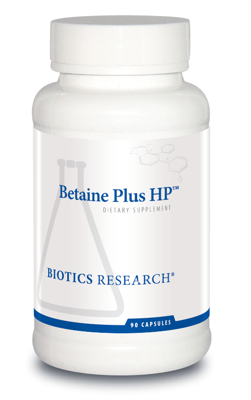 Biotics Research Betaine Plus HP Digestion Support, 90 capsules