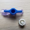 Two-Way Shut-off Valve, Polycarbonate with Luer Lock and Stopcock