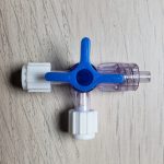 Three-Way Shut-off Valve, Polycarbonate with Luer Lock and Stopcock