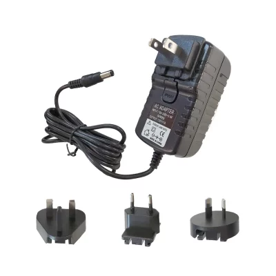 Universal International Power Supply with Worldwide Plugs configurations.