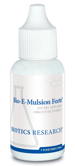 Bio-E-Mulsion Forte Supports Cell Function, Potent Antioxidant, Supports Immune Function, Heart Health. 1 fl.oz.