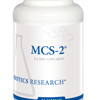 MCS-2 Metabolic Clearing Support, Liver Support, Antioxidant Formula, Detoxification Support, Milk Thistle, Red Clover. 90 Capsules