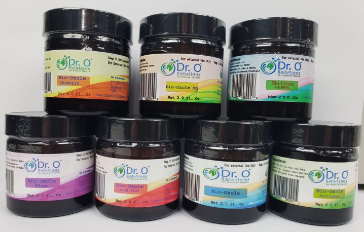 7 Jars of Different Bio-Ozoles in  Single Package