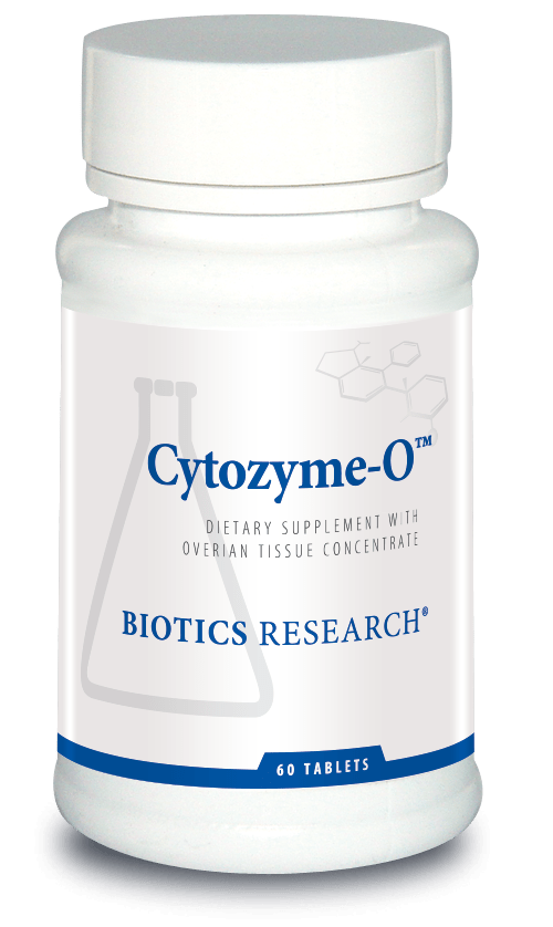 Cytozyme-O Raw Bovine Ovarian Tissue, Supports Female Health, SOD, Catalase, Potent Antioxidant Activity. 60 Tablets.