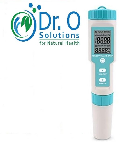 Digital Water Quality Tester 7 in 1 (TDS, EC, pH, SALT, S.G., ORP, TEMP) Meter
