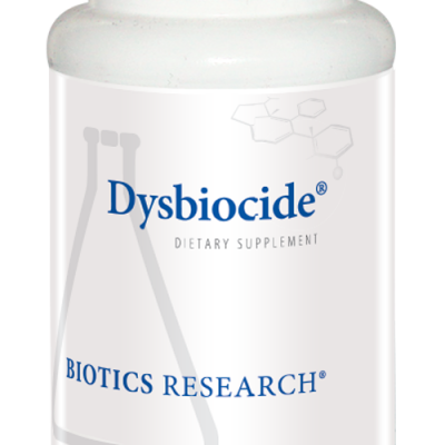 Dysbiocide Supports Normal Gut Health, Healing of Damaged intestinal Tissue.