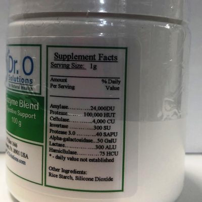Enzyme Blend Digestive Support 100 g