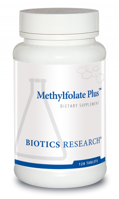 Methylfolate Plus Biotics Research, 120 Tabs