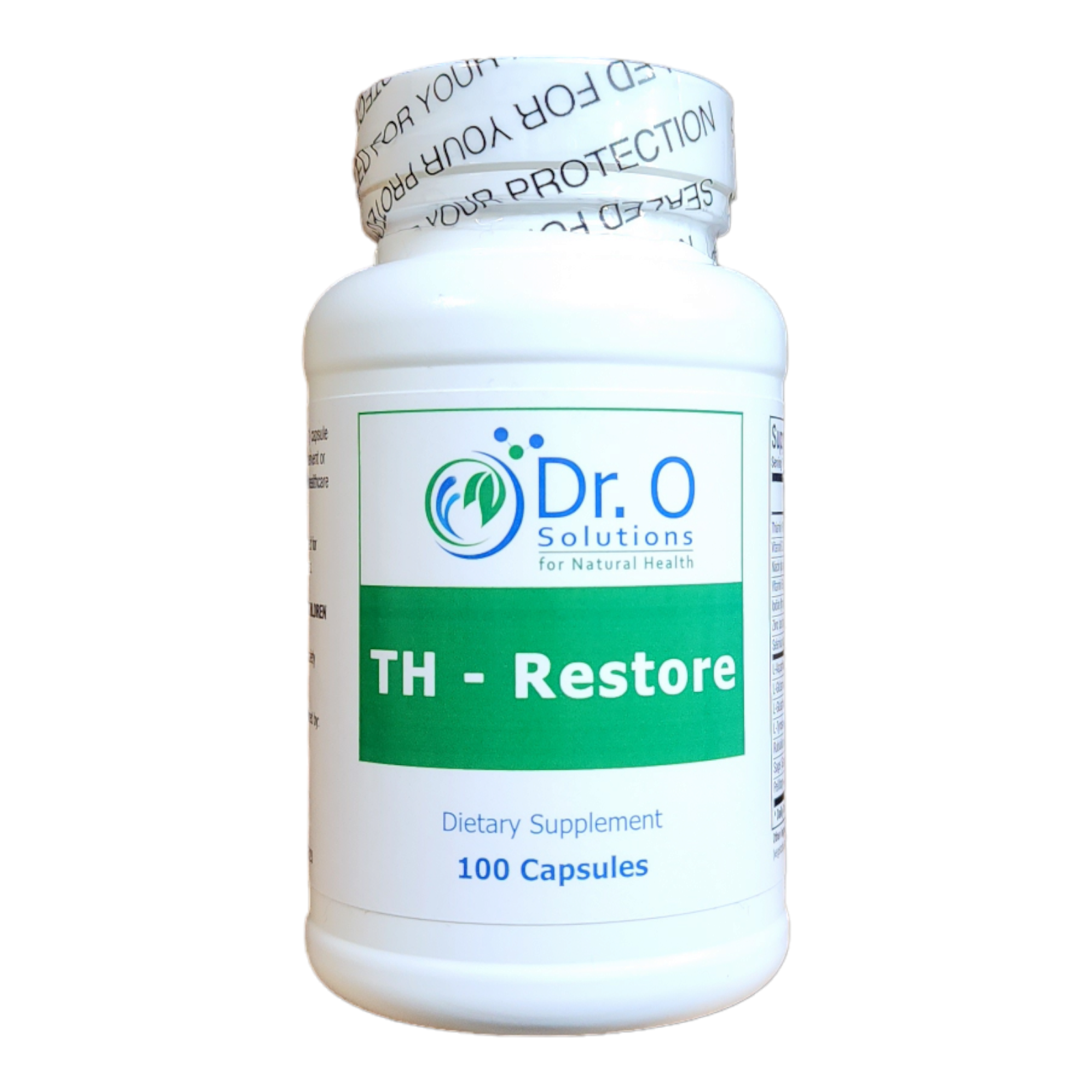 TH - Restore is a Dietary Supplement which gives Thyroid Gland support, metabolic health, and health Thyroxine levels.