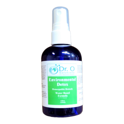 The Environmental Detox aids for temporary relief of cough, rattling in chest, hoarseness, sore throat, skin irritation and vomiting upon environmental exposure. Environmental Detox supports detoxification of insecticides, environmental, and industrial pollutants.