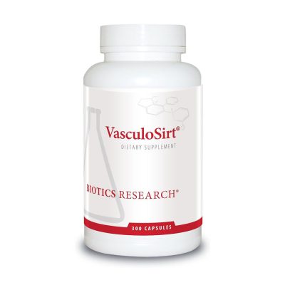 VasculoSirt®Cardiovascular and Healthy Support, Blood Pressure Support, Anti-Aging,CoQ10, 300 capsules