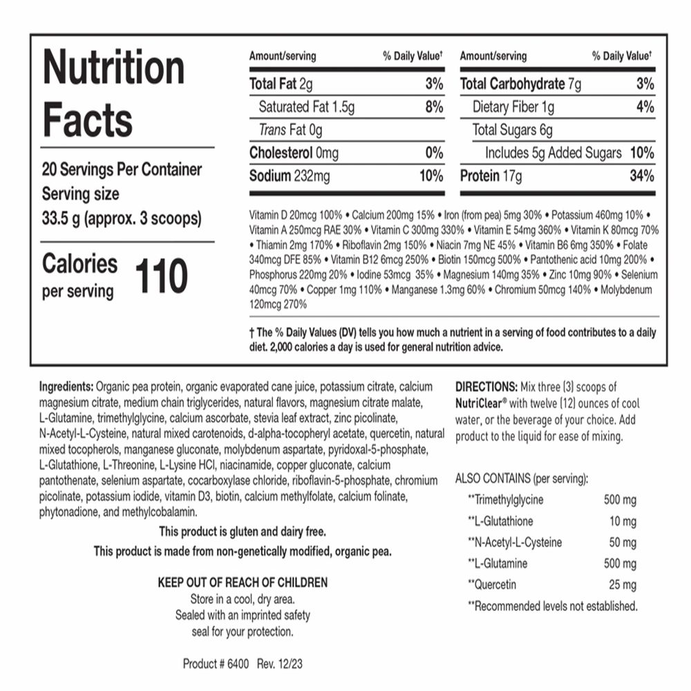 NutriCell Detox, 24 oz (670g) - Image 2